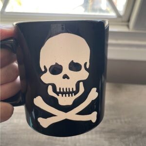 Waechtersbach Fun Factory Skull & Crossbone coffee cup mug 20oz